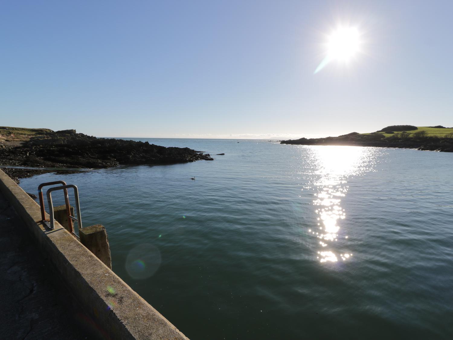 Ferienwohnung The Moorings Isle of Whithorn Exterior foto